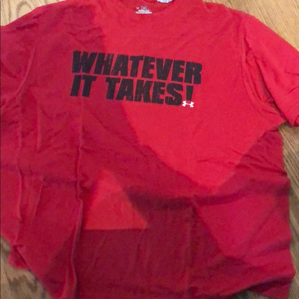 UA T-shirt whatever it takes